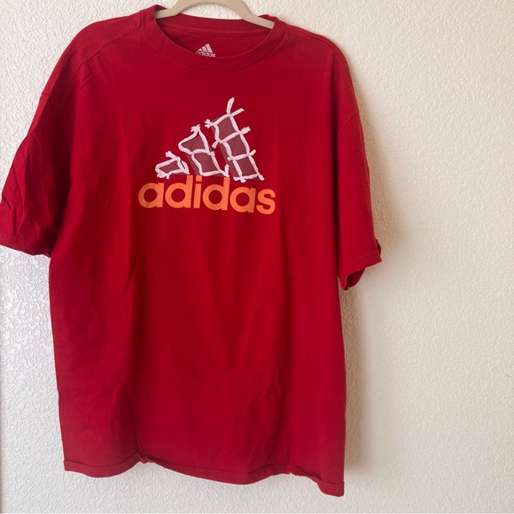 adidas Other - Adidas Men's Red T-Shirt XL used good condition